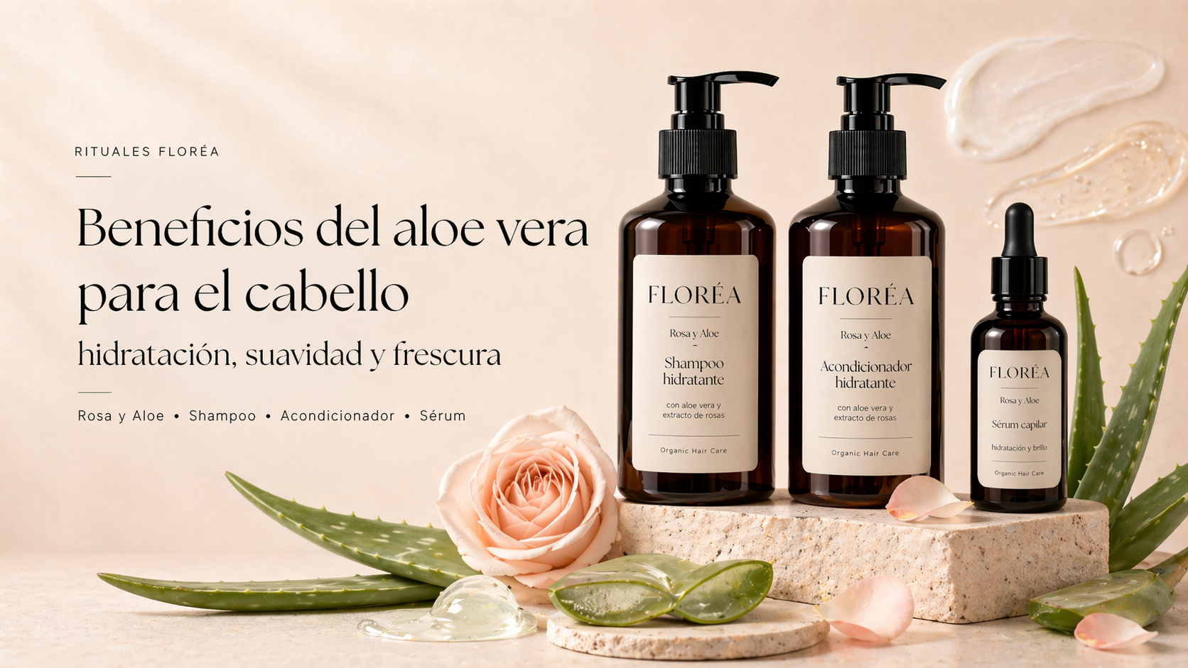 Beneficios del aloe vera para el cabello